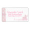 Sweet One Girl Address Label