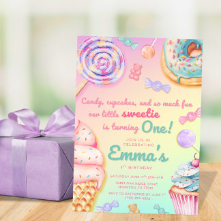 Sweet One Invitation