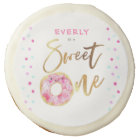 Sweet One Kids 1st Birthday Doughnut with Photo