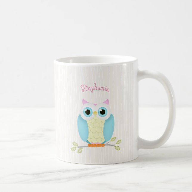 Sweet Owl Birthday Coffee Mug (Right)
