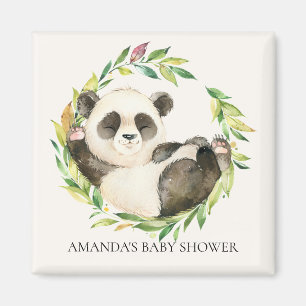 Sweet Panda Bear Baby Shower Favour  Magnet