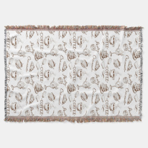 Sweet paper throw blanket