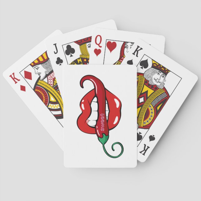 sweet paprika playing cards (Back)