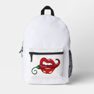 sweet paprika printed backpack