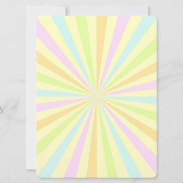 Sweet Pastels Spinning Wheel Burst (Front)