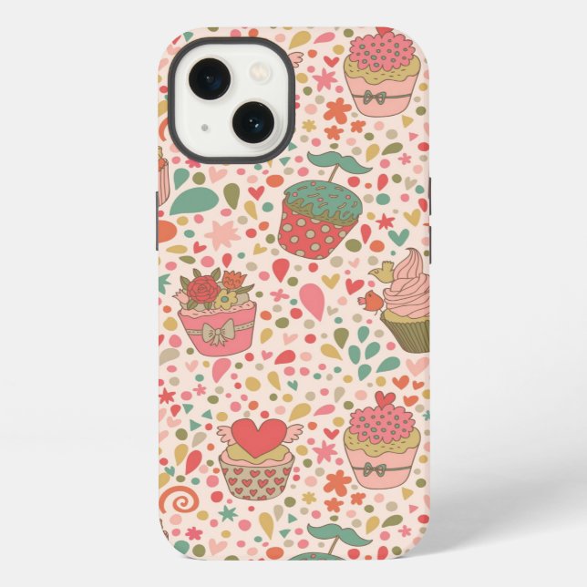 Sweet pattern iPhone case (Back)