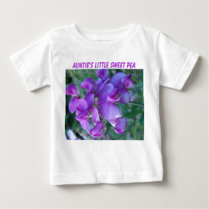Sweet Pea, Auntie's Little Sweet Pea Baby T-Shirt