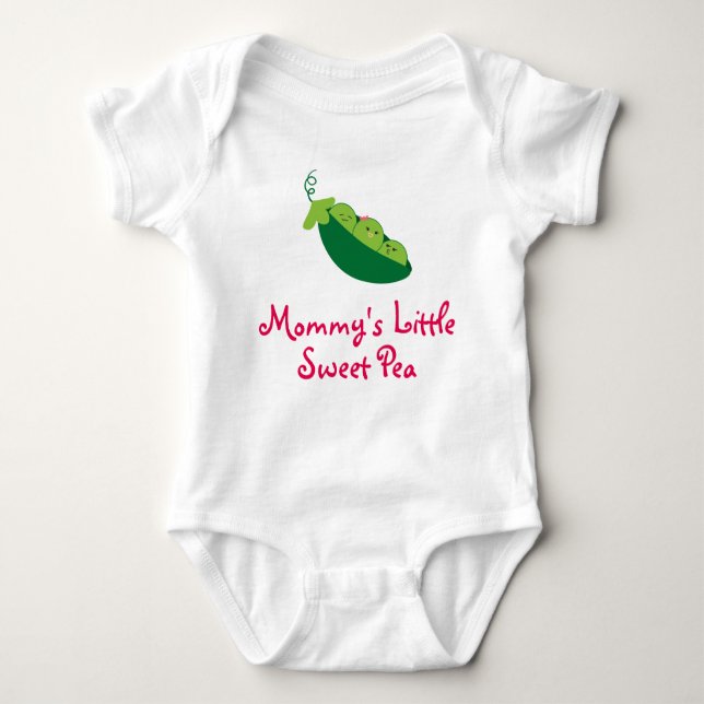 Sweet Pea Baby Bodysuit (Front)