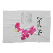 Sweet Pea Botanical Print