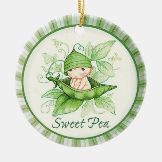 Sweet Pea Ceramic Tree Decoration