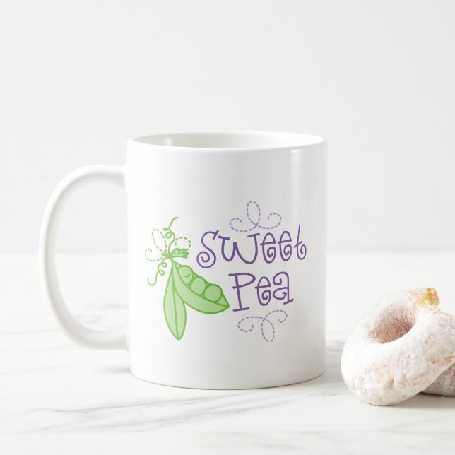 Sweet Pea Coffee Mug (With Donut)