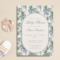 Sweet Pea flower arch Baby brunch elegant lavender