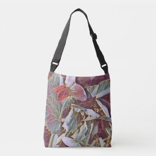SWEET PEA FLOWERS  CROSSBODY BAG