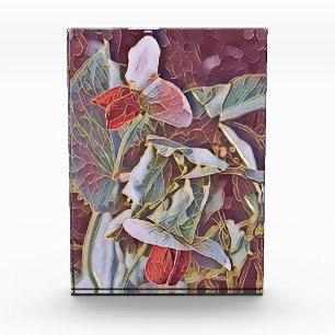 SWEET PEA FLOWERS PHOTO BLOCK
