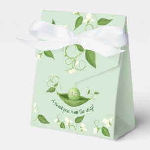 Sweet Pea is on the Way Baby Shower Favour Box
