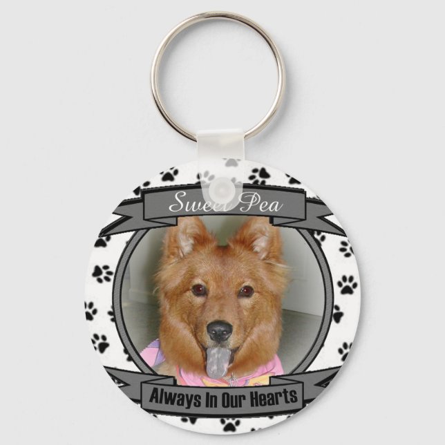 Sweet Pea Key Chain (Front)