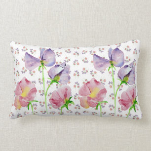 Sweet Pea Lumbar Cushion