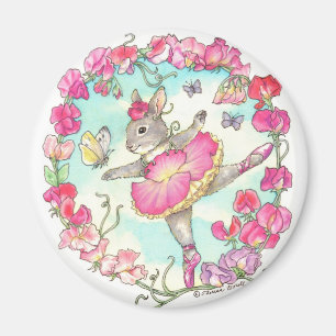 Sweet Pea Magnet