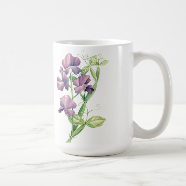Sweet Pea Mug (Right)