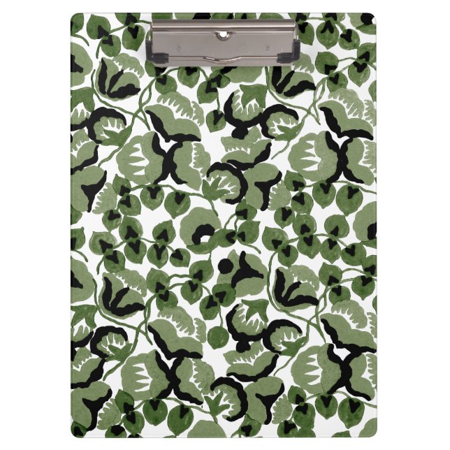 Sweet Pea (Olive) Fine Art Clipboard (Front)