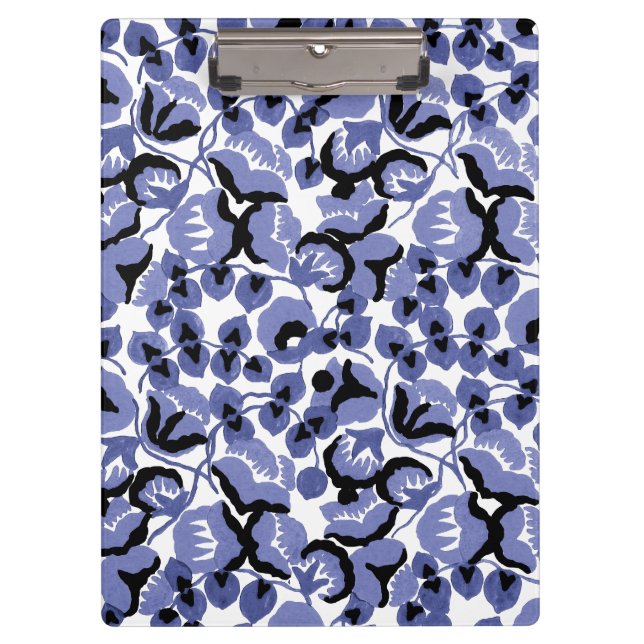 Sweet Pea (Periwinkle) Fine Art Clipboard (Front)