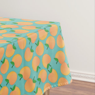 Sweet Peach Birthday Party Tablecloth
