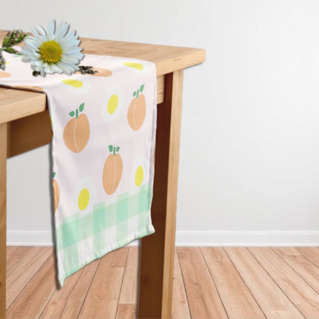 Sweet Peach Short Table Runner (Creator Uploaded)