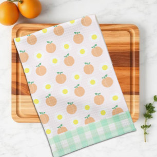 Sweet Peach Tea Towel