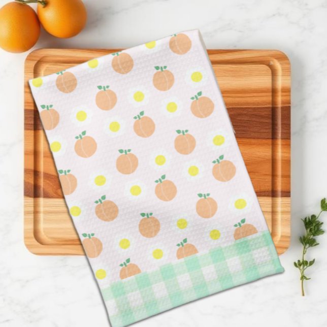 Sweet Peach Tea Towel (Creator Uploaded)