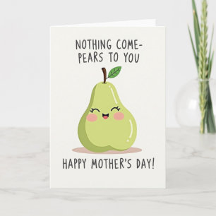 Sweet Pear Mothers Day Card
