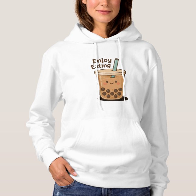 Sweet Pearl Charm Hoodie (Front)