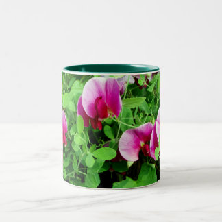 Sweet Peas design mug