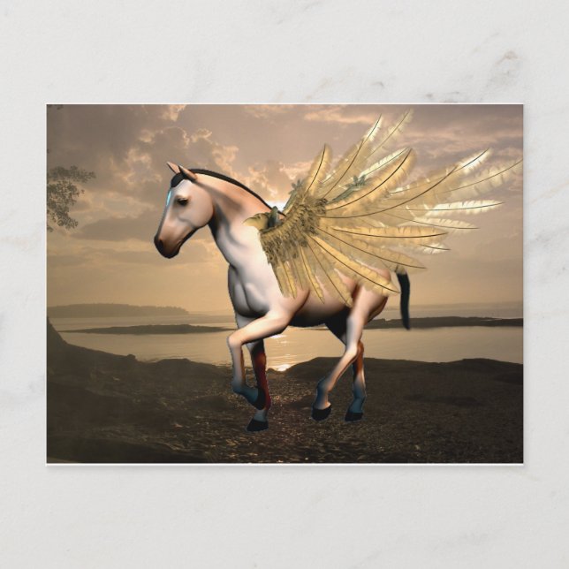 Sweet Pegasus Postcard (Front)