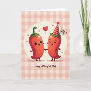 Sweet Pepper Birthday Card