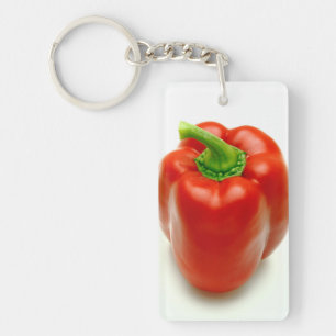 Sweet pepper key ring