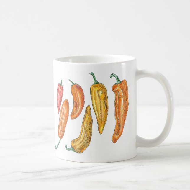 Sweet Peppers Coffee Mug (Right)