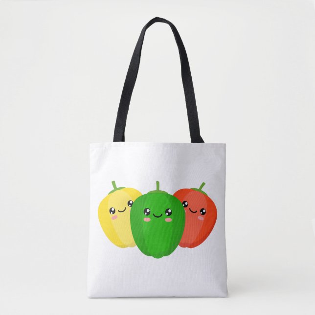 Sweet Peppers Tote Bag (Front)