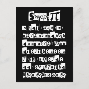 Sweet Pi Postcard