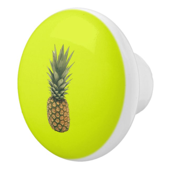 Sweet Pineapple Ceramic Knob (Right)