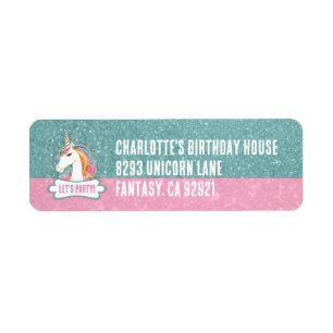 Sweet Pink and Blue Unicorn Birthday Party