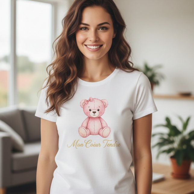 Sweet Pink Bear T-Shirt (Creator Uploaded)