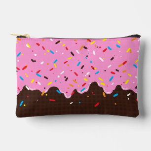 Sweet Pink Chocolate Treat Accessory Pouch