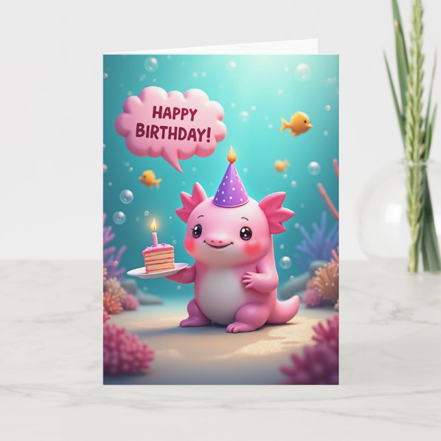Sweet Pink Creature Card (Front)