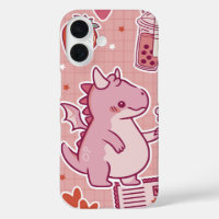 Sweet Pink Dragon – Cute Romantic Kawaii