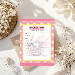 Sweet Pink Elephant _ Baby Predications 