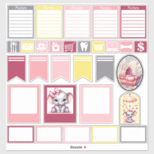 Sweet Pink Elephant - Peanut Smiles 4 