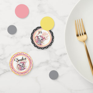 Sweet Pink Elephant - Peanut Smiles  Confetti