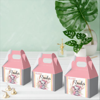 Sweet Pink Elephant - Peanut Smiles Favour Box
