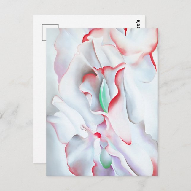 Sweet Pink - Georgia O'Keefe Postcard (Front/Back)