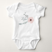 Sweet Pink Grey Floral Design